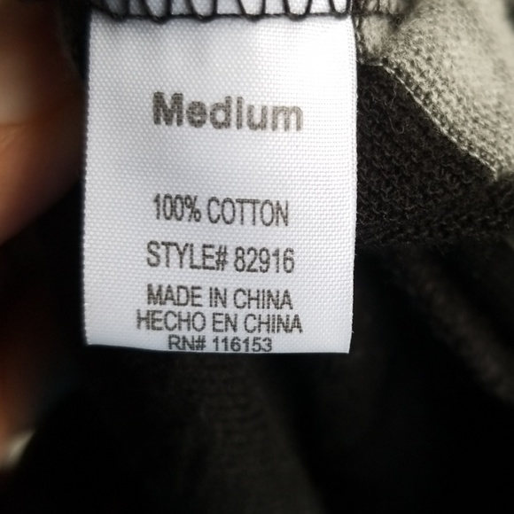 Black and gray strip Cardigan - Picture 7 of 7